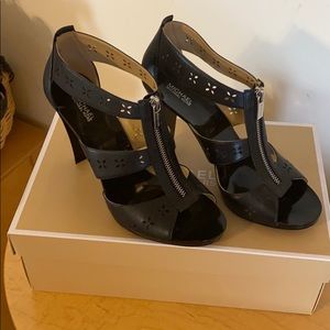 Michael Kors black heel sandal size 9.5